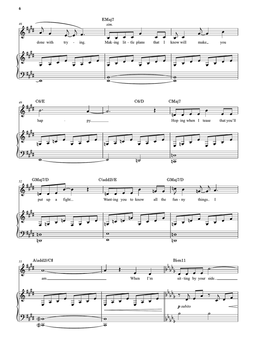When You're In Love (from Maybe Happy Ending) Voice - Digital Sheet Music page 6