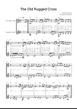 The Old Rugged Cross - Flute Duet in Bb With Chords & Lyric - Easy