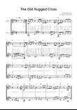 The Old Rugged Cross - Violin Duet in D With Chords & Lyric - Easy
