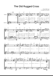 The Old Rugged Cross - Violin Duet in G With Chords & Lyric - Easy