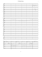 S. Rachmaninov - Russian Song, op. 11, Orchestrated by A. Leytush Full Orchestra scores gallery preview page 3