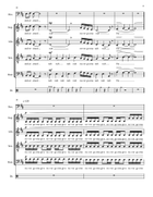 Never Gonna Give You Up 4-Part scores gallery preview page 3