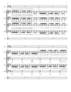 Never Gonna Give You Up 4-Part scores gallery preview page 4
