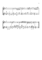 AIR ON THE G STRING [BACH] FOR VIOLIN AND GUITAR String Duet scores gallery preview page 4