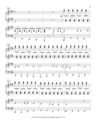 All My Loving 1 Piano, 4-Hands scores gallery preview page 4