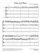 Fugue in G Minor 