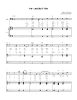He Leadeth Me - Cello & Piano in C With Chords & Lyric - Easy