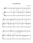 He Leadeth Me - Voice & Piano in C With Chords & Lyric - Easy