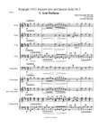 Respighi 1931 Ancient Airs Italiana Corte Siciliana Score Parts