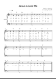 Jesus Loves Me - Piano in C With Chords & Lyrics - Easy