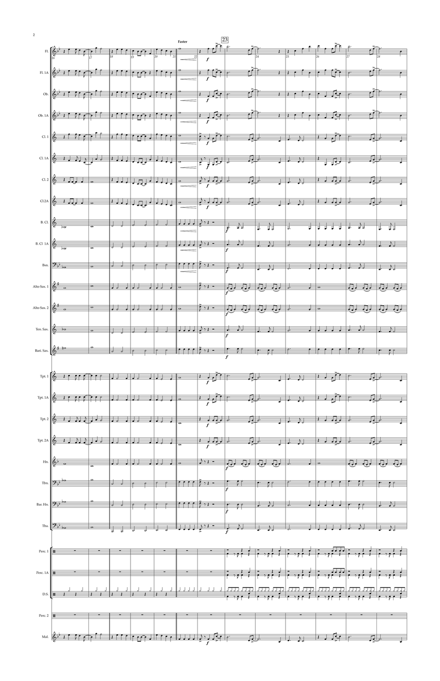 Defying Gravity by Stephen Schwartz Concert Band - Digital Sheet Music page 2