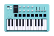 Arturia Minilab 3 25 Slim-key Controller - Aquamarine