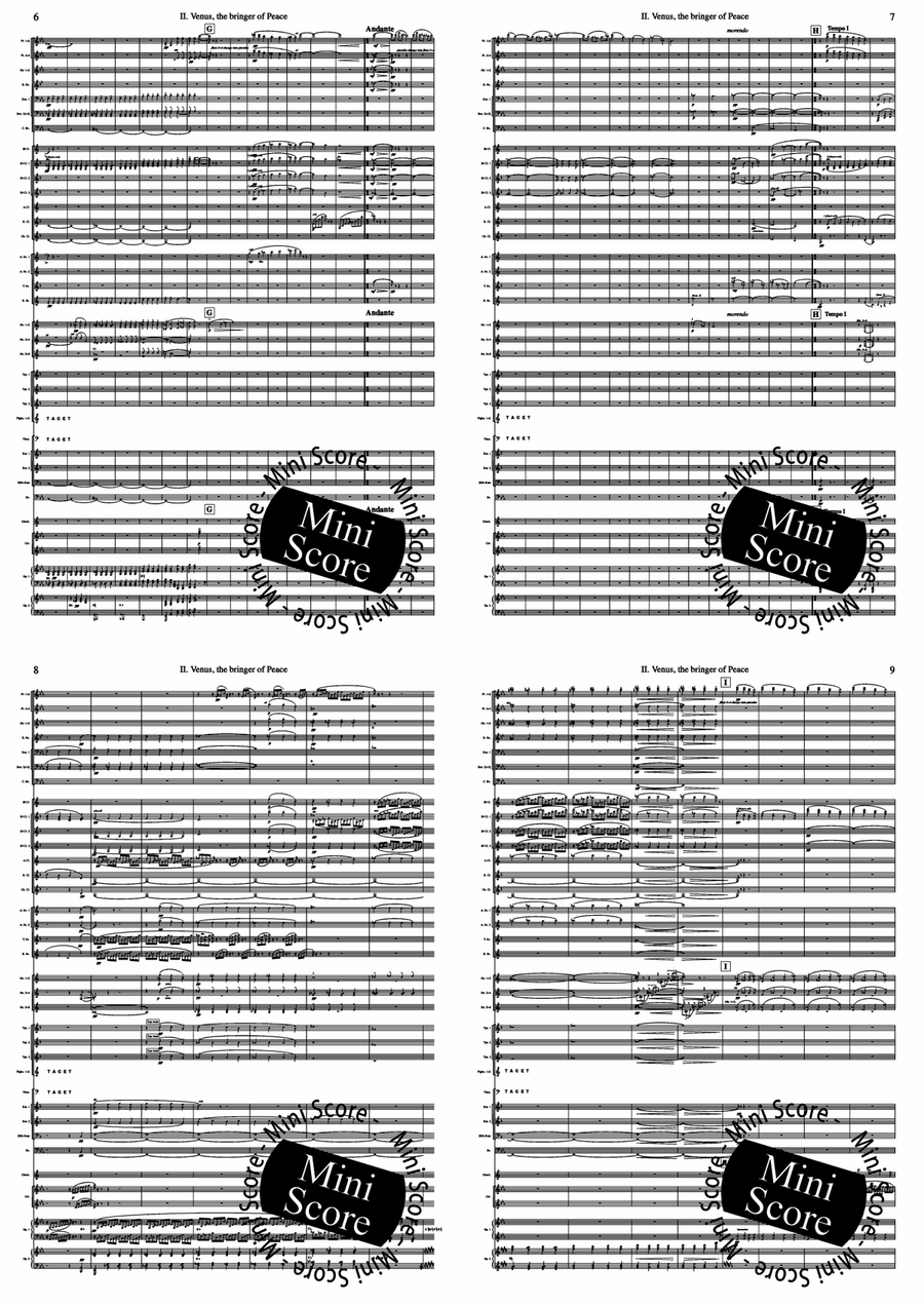 Venus, the Bringer of Peace by Gustav Holst Concert Band - Sheet Music page 4