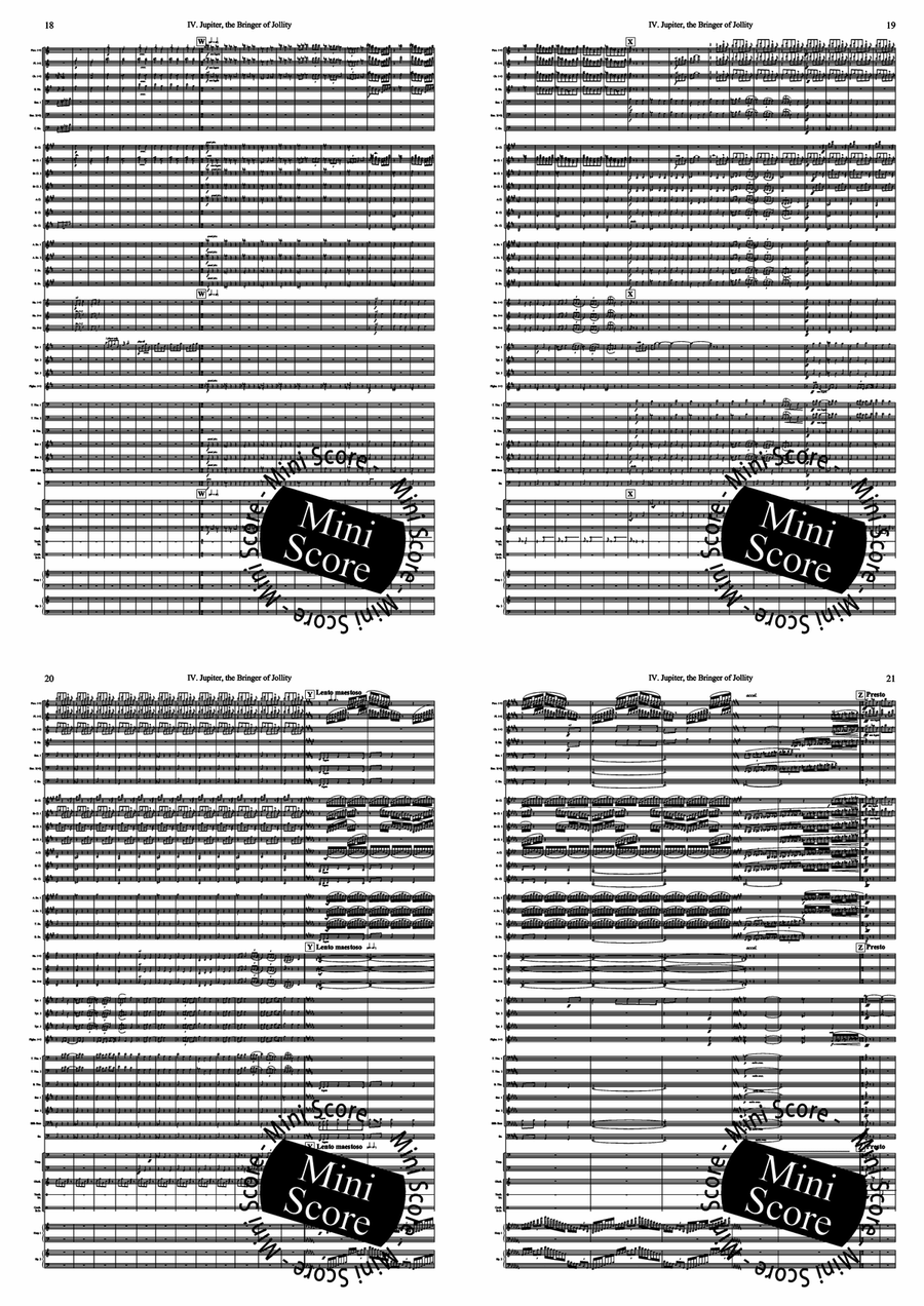 Jupiter, the Bringer of Jollity by Gustav Holst Concert Band - Sheet Music page 7
