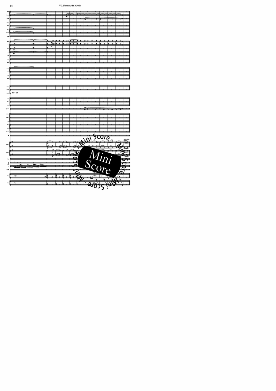Neptune, the Mystic by Gustav Holst Concert Band - Sheet Music page 6
