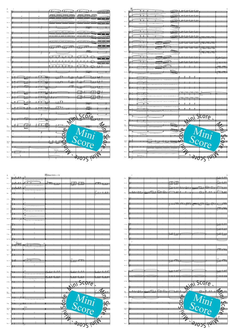 Euphoric City Concert Band - Sheet Music page 3