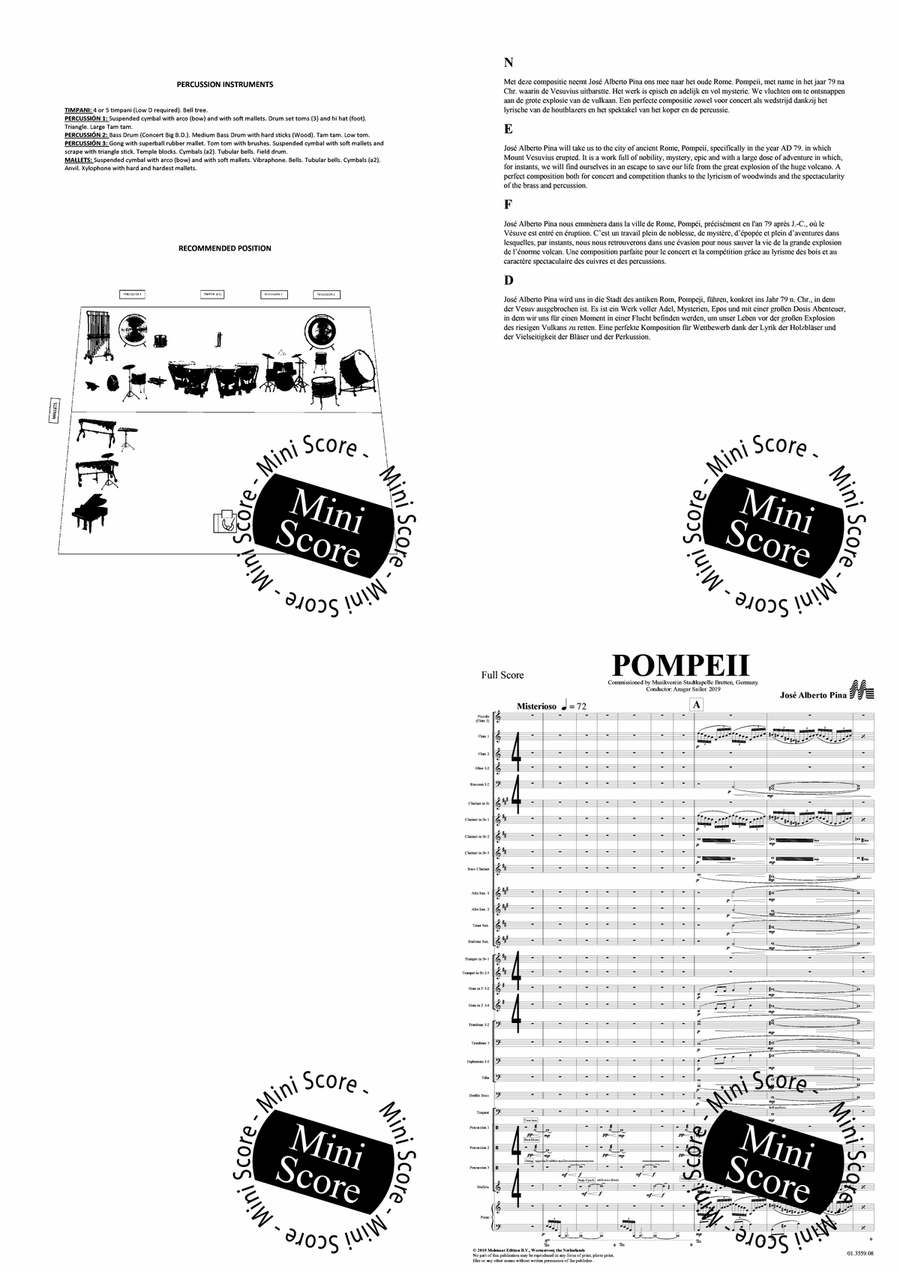 Pompeii Concert Band - Sheet Music page 3
