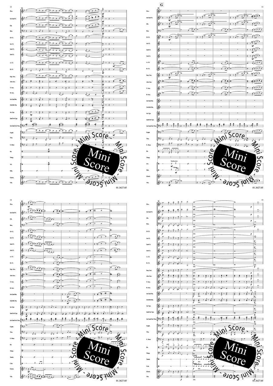 Brazilian Romance Concert Band - Sheet Music page 6