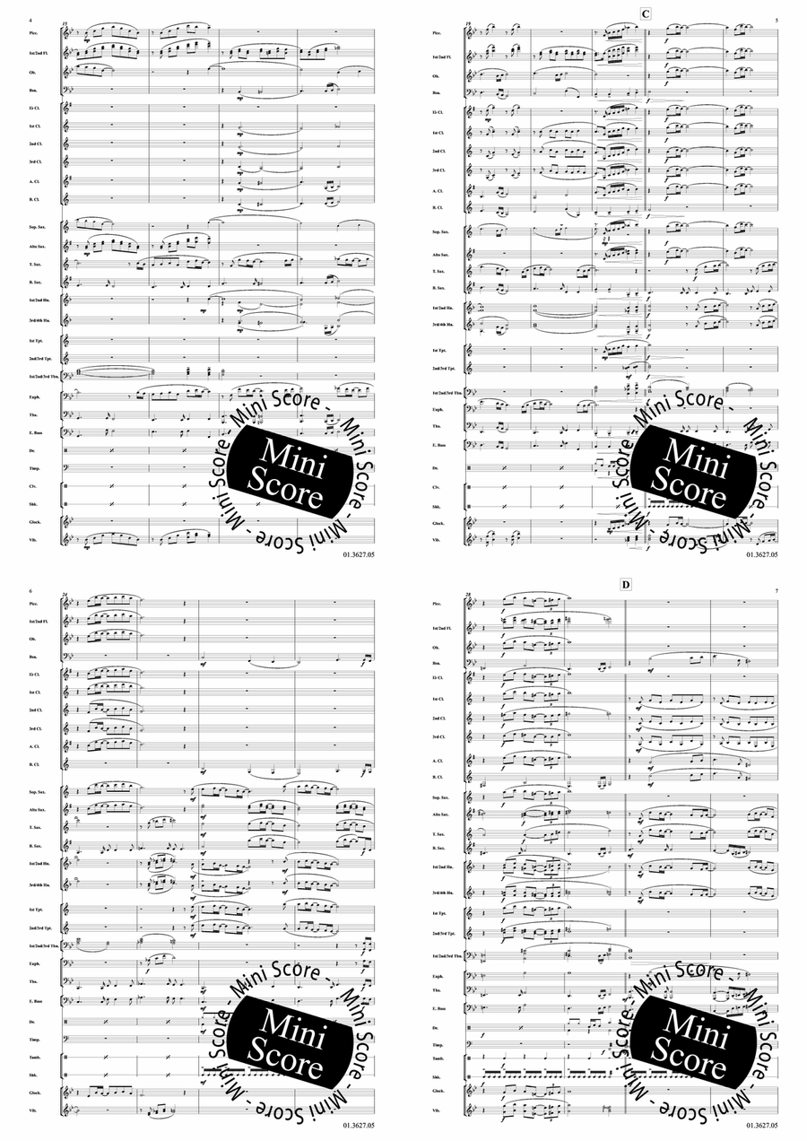 Brazilian Romance Concert Band - Sheet Music page 4