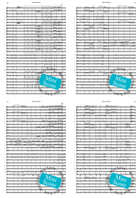 Valse des Fleurs Concert Band scores gallery preview page 7