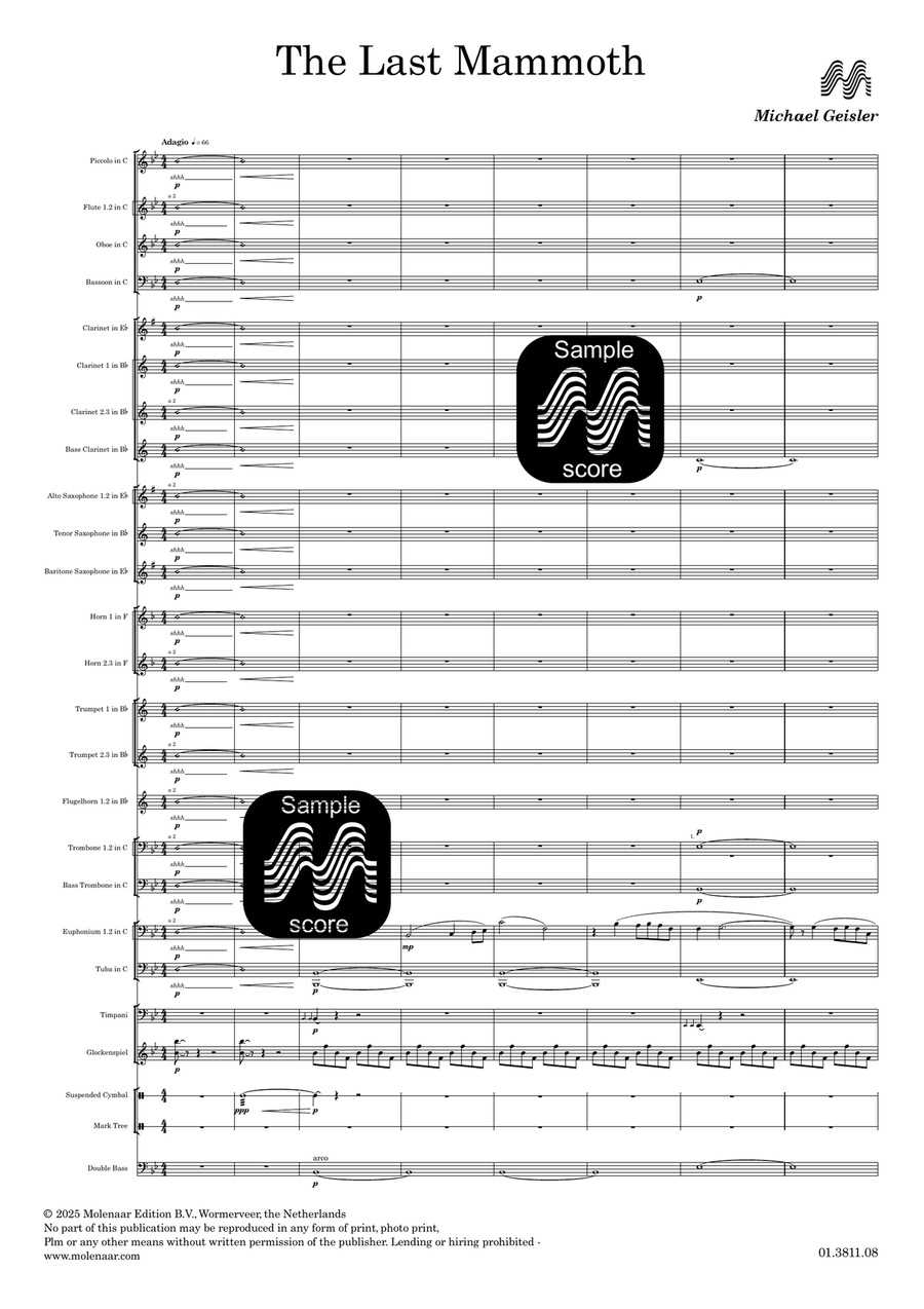 The Last Mammoth Concert Band - Sheet Music page 3