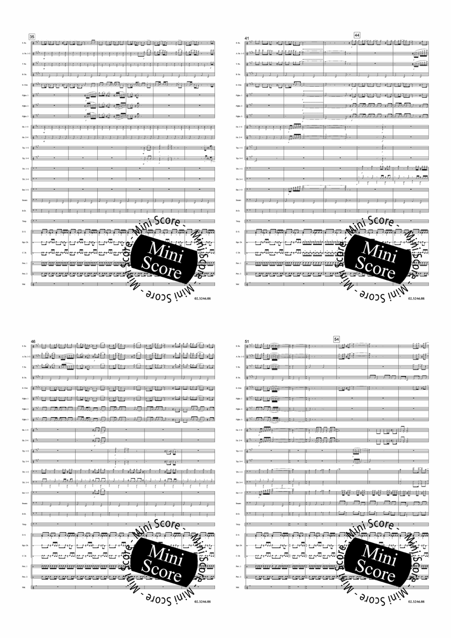 Zorro, The Musical by Various Fanfare Band - Sheet Music page 4