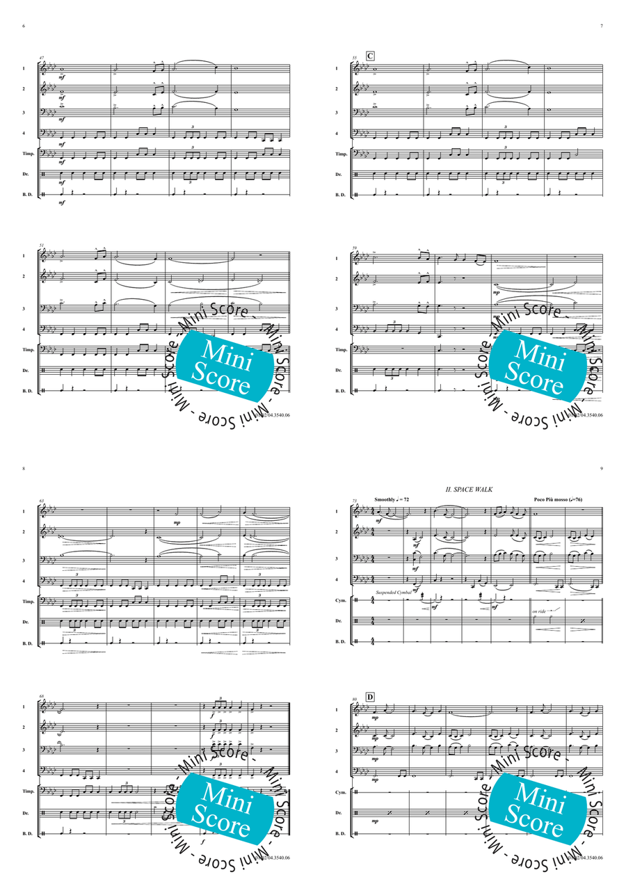 Gravity Force Fanfare Band - Sheet Music page 4