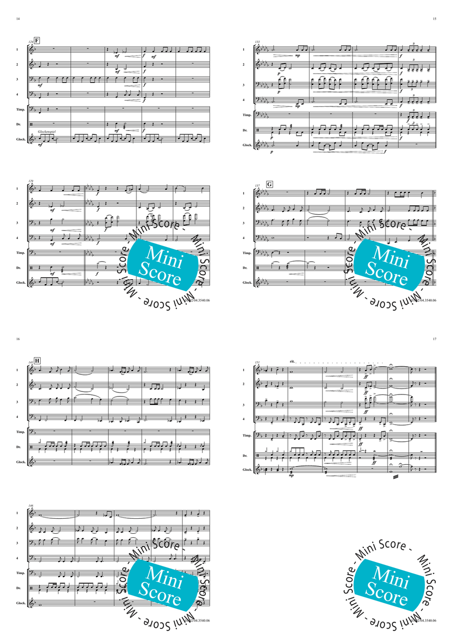 Gravity Force Fanfare Band - Sheet Music page 6