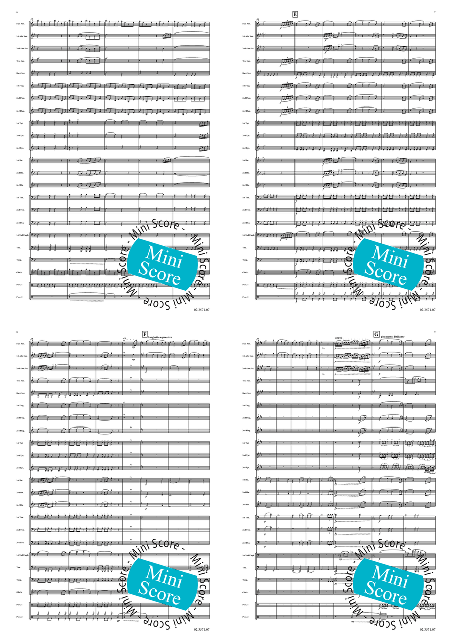 The Red Eagle Fanfare Band - Sheet Music page 4