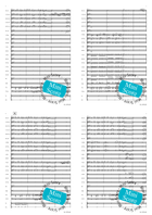 Spooky's Day Off Fanfare Band scores gallery preview page 3