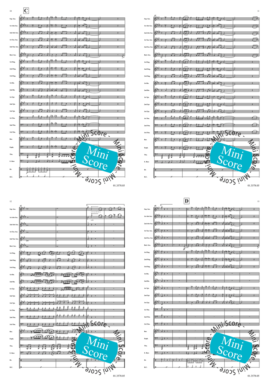Spooky's Day Off Fanfare Band - Sheet Music page 5