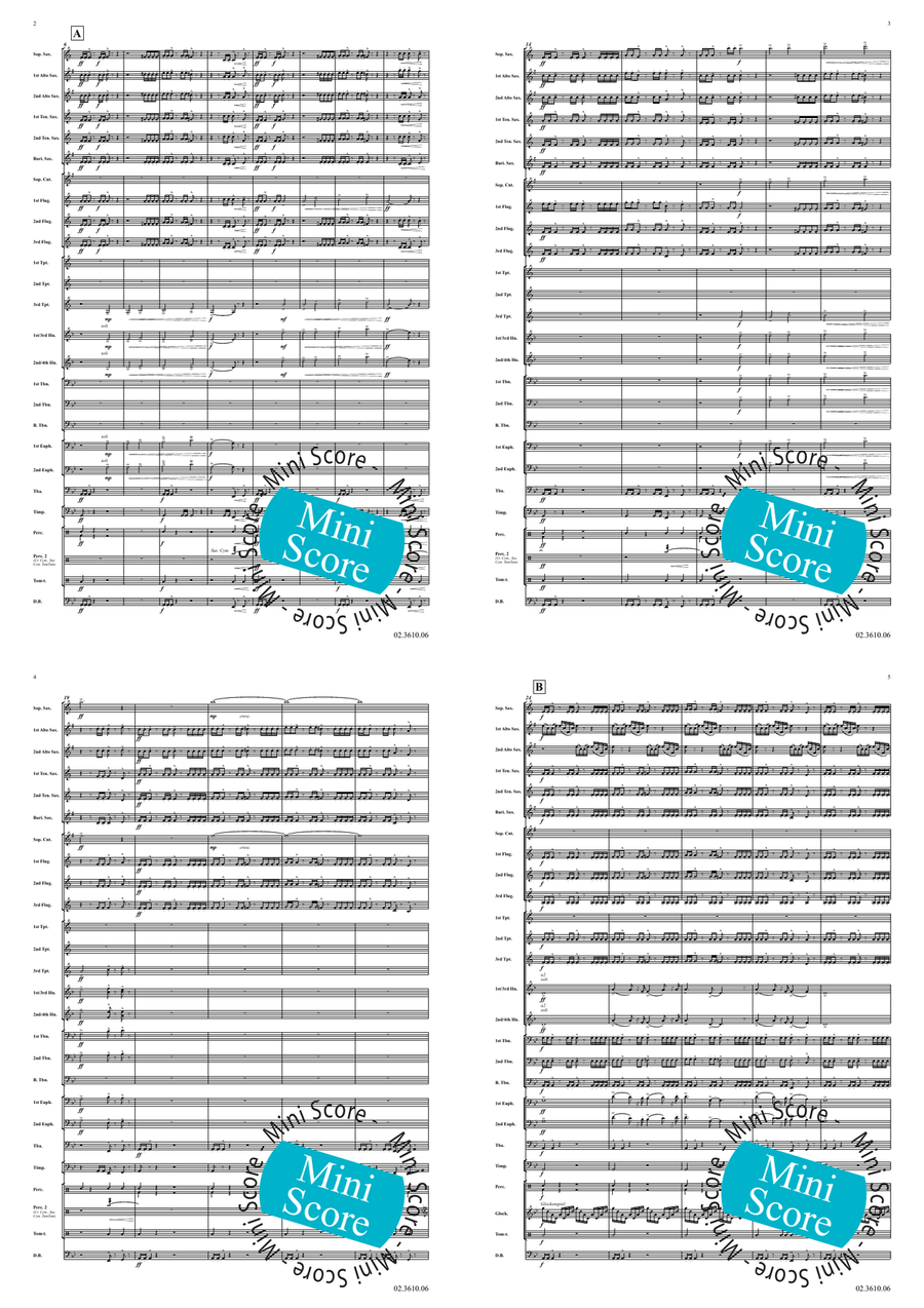 Avengers Suite by Alan Silvestri Fanfare Band - Sheet Music page 3
