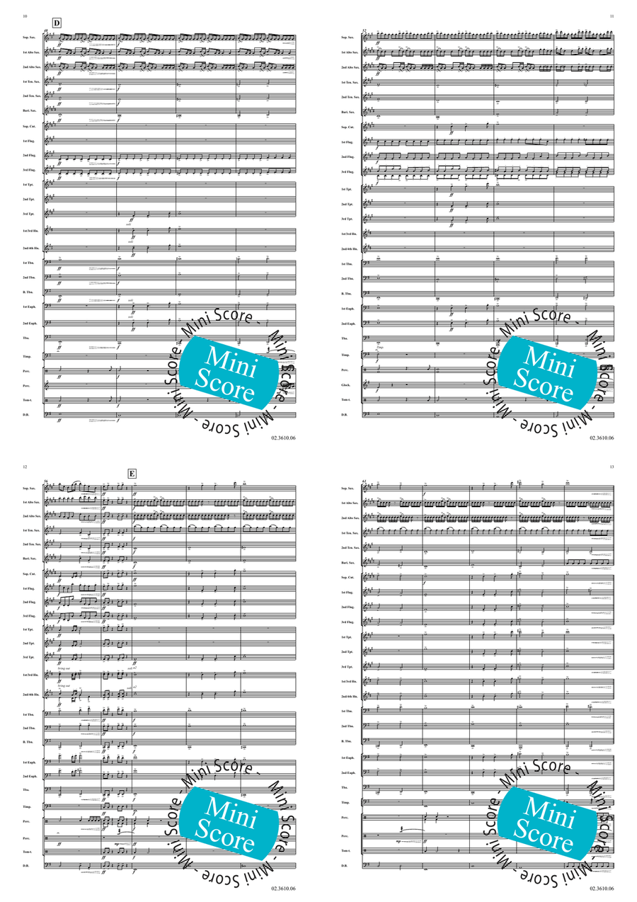 Avengers Suite by Alan Silvestri Fanfare Band - Sheet Music page 5