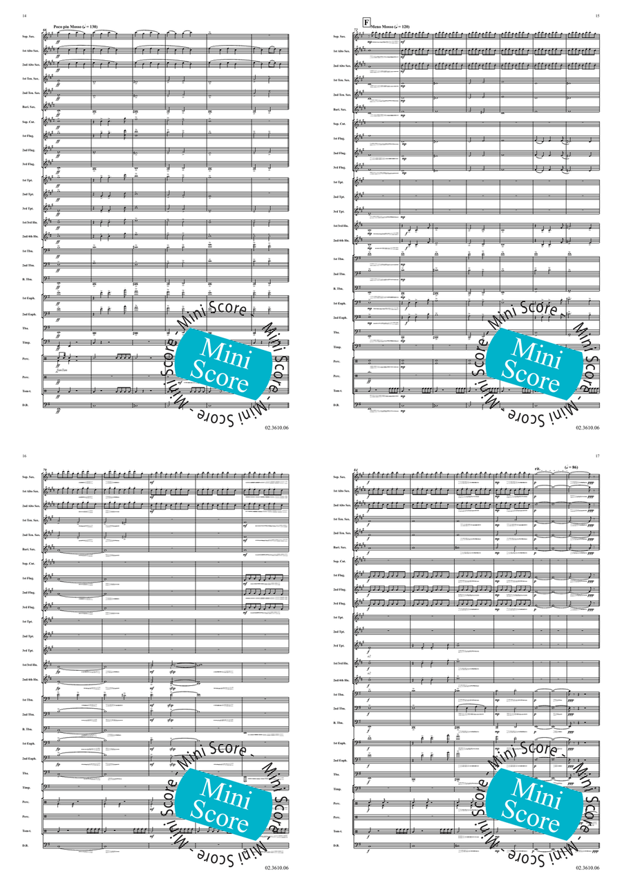 Avengers Suite by Alan Silvestri Fanfare Band - Sheet Music page 6