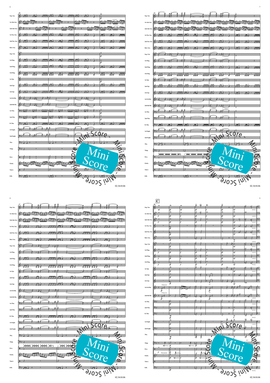 Avengers Suite by Alan Silvestri Fanfare Band - Sheet Music page 4