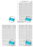 I've Got the Music in Me Fanfare Band scores gallery preview page 3