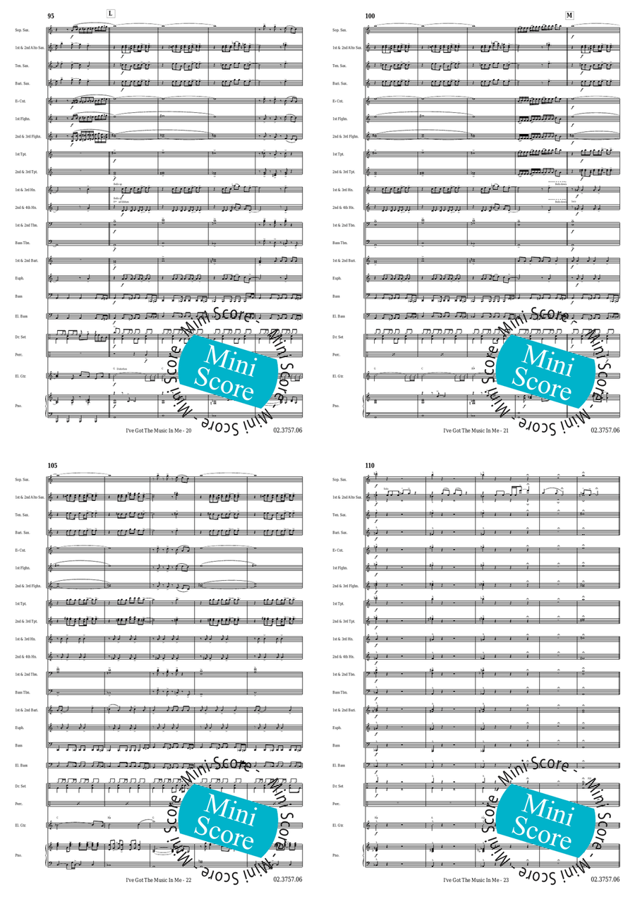 I've Got the Music in Me Fanfare Band - Sheet Music page 8