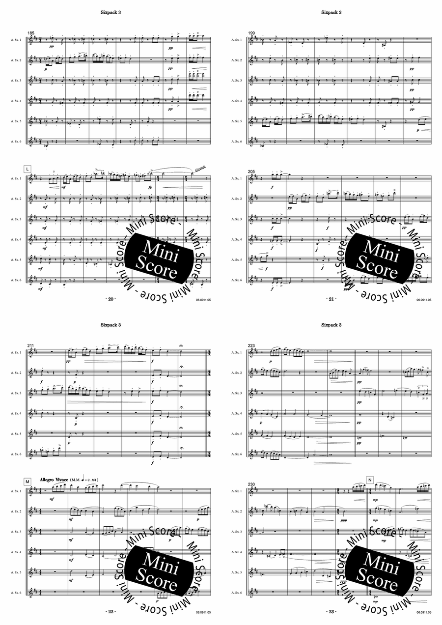 Sixpack 3 Saxophone - Sheet Music page 8