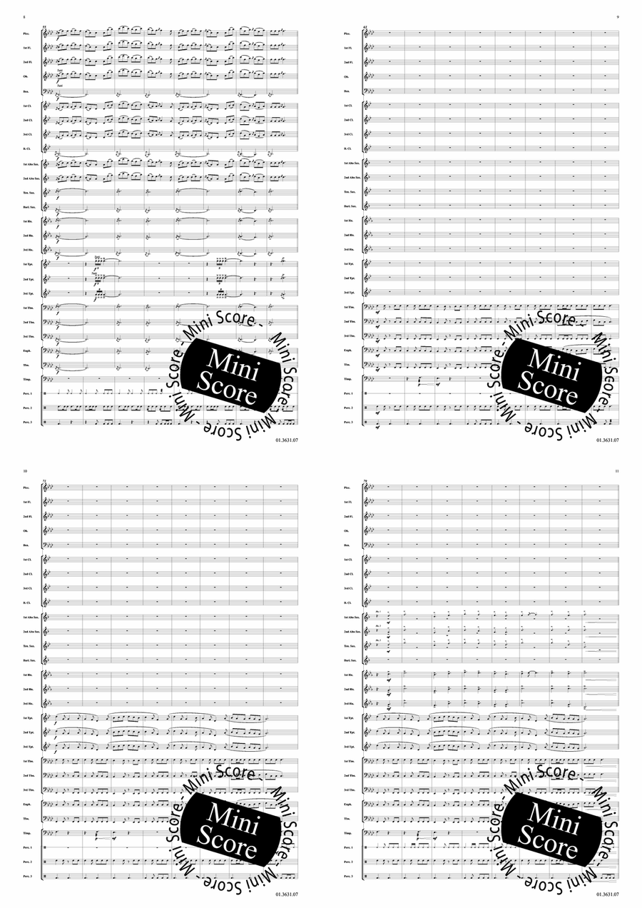 The Voyage of Bran Mac Febail Concert Band - Sheet Music page 5