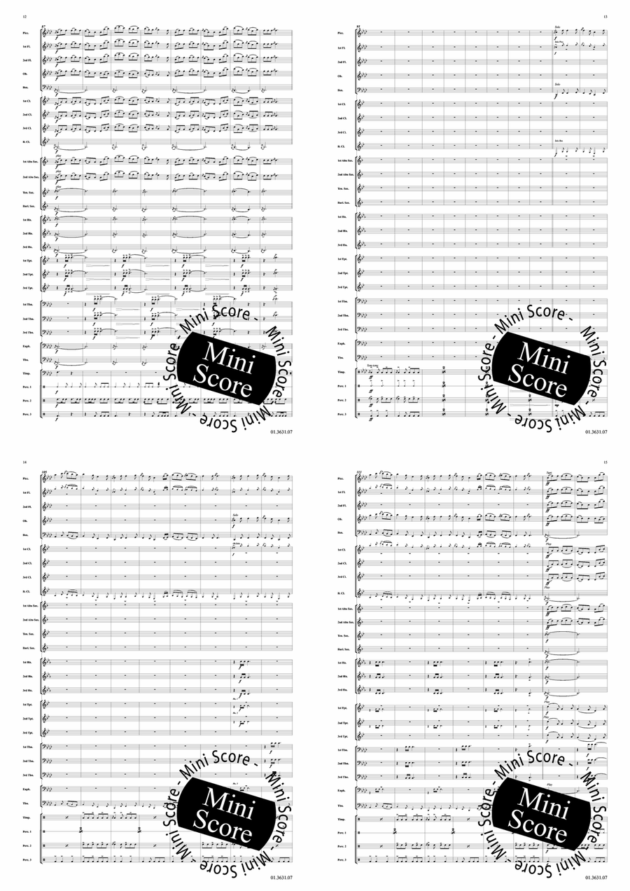 The Voyage of Bran Mac Febail Concert Band - Sheet Music page 6