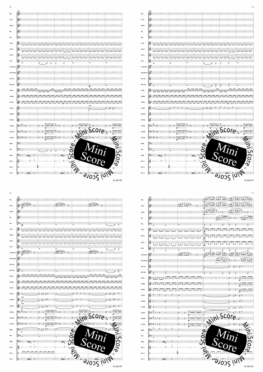 The Voyage of Bran Mac Febail Concert Band - Sheet Music page 9