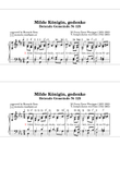 Milde Königin, gedenke (Betende Gemeinde 125; easy organ manualiter; Orgel leicht gesetzt)