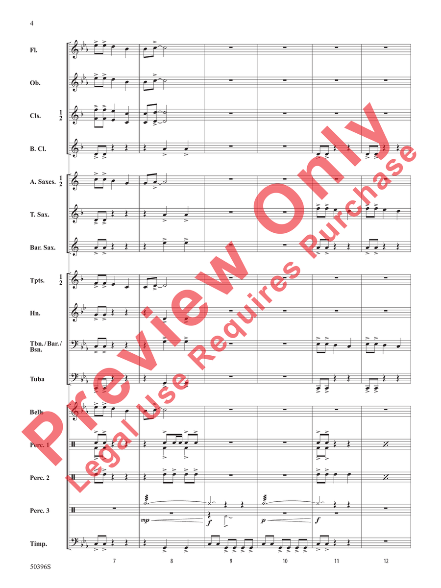 Igneous Concert Band - Sheet Music page 5