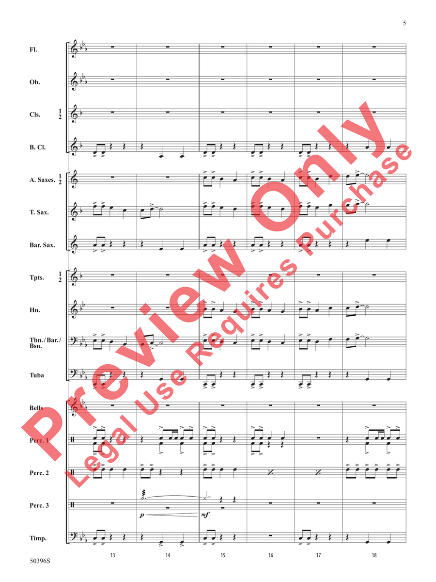 Igneous Concert Band - Sheet Music page 6