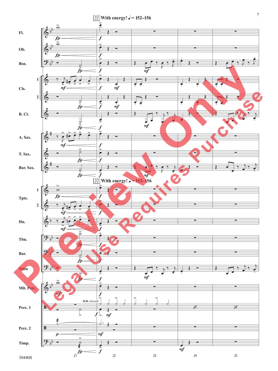 Further Derivations Concert Band - Sheet Music page 8