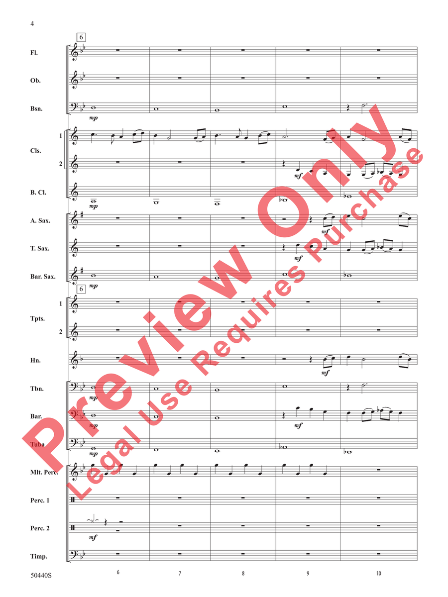 Further Derivations Concert Band - Sheet Music page 5
