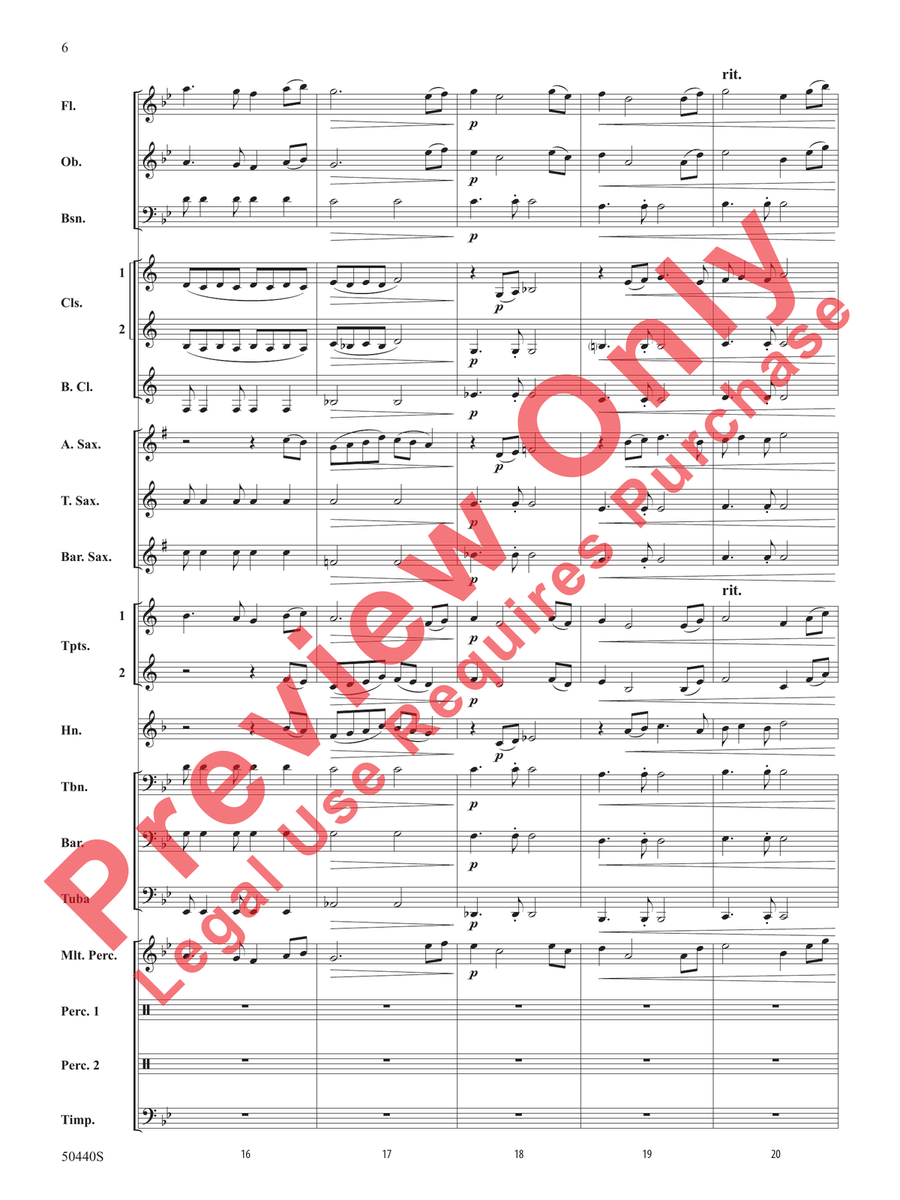 Further Derivations Concert Band - Sheet Music page 7