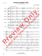 We're Number One! String Orchestra scores gallery preview page 4
