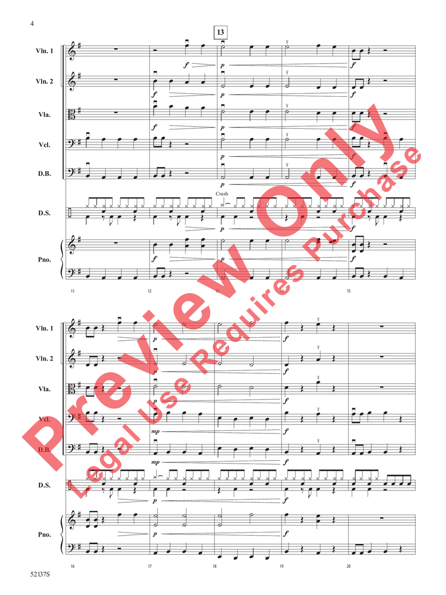 We're Number One! String Orchestra - Sheet Music page 5