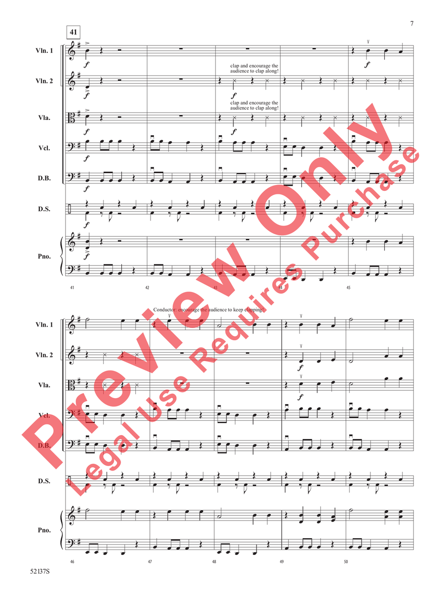 We're Number One! String Orchestra - Sheet Music page 8